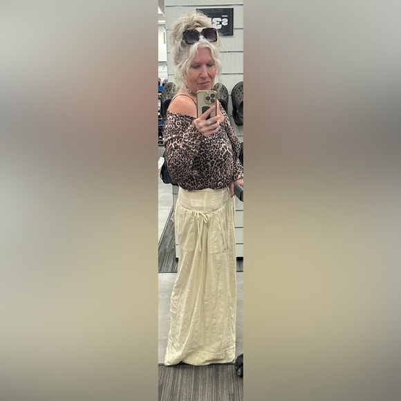 Free People Flowy Wide Leg Pants - Picture 3 of 12
